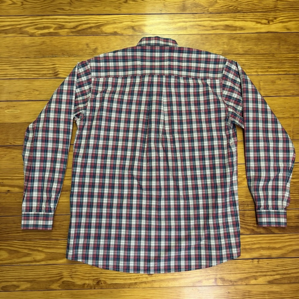 Cinch Shirt Men's Western Cowboy Pink Blue Plaid Button Down Long Sleeve Medium - Picture 11 of 11